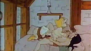 Ressemblant à un ange, une adolescente brune baise comme une sale chienne dans une scène grosses salopes arabes de trio